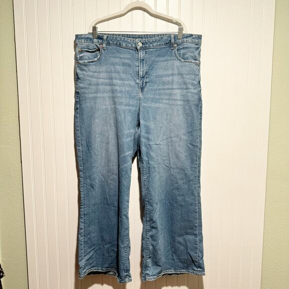 American Eagle Outfitters Denim - American Eagle Super High Rise Baggy Wide Leg Jeans Plus Size 20